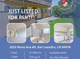 1513 Mono Ave APT 5, San Leandro, CA 94578