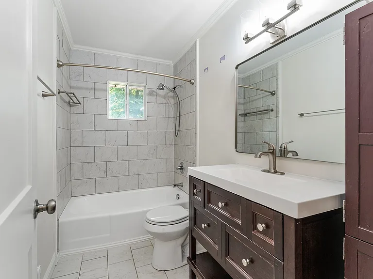 Updated hall bath