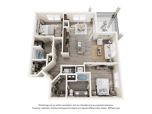 Floor plan B3