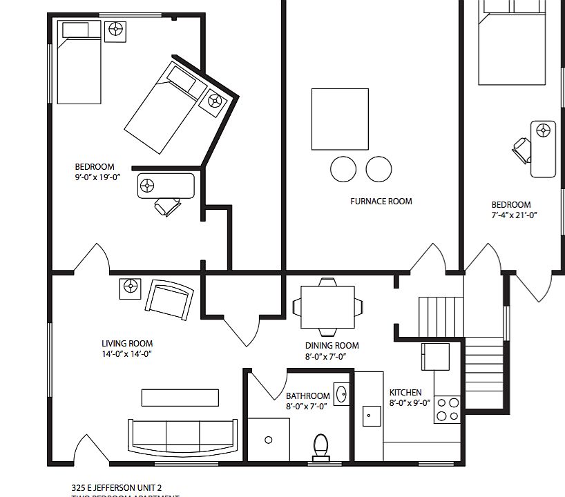2nd image of 325 E Jefferson St APT 2