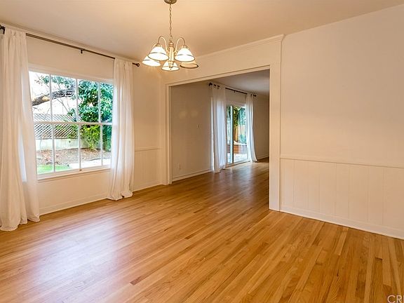 Formal Dining off family room with hardwood floors