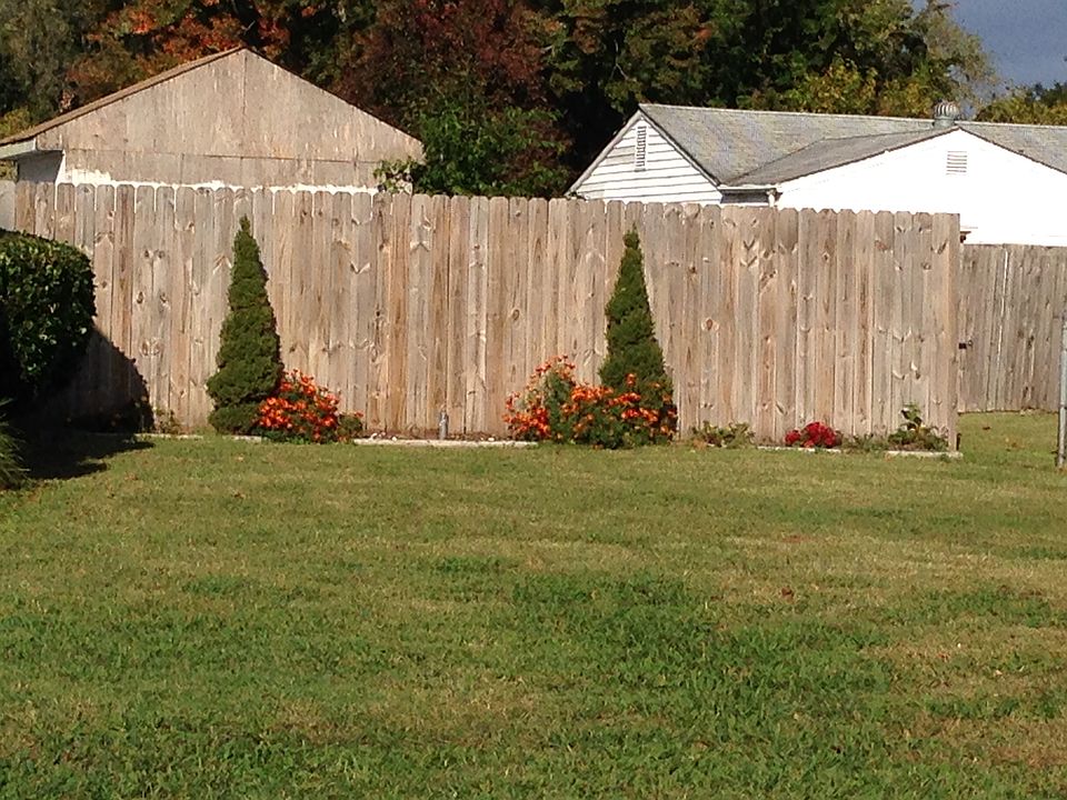 Large side yard