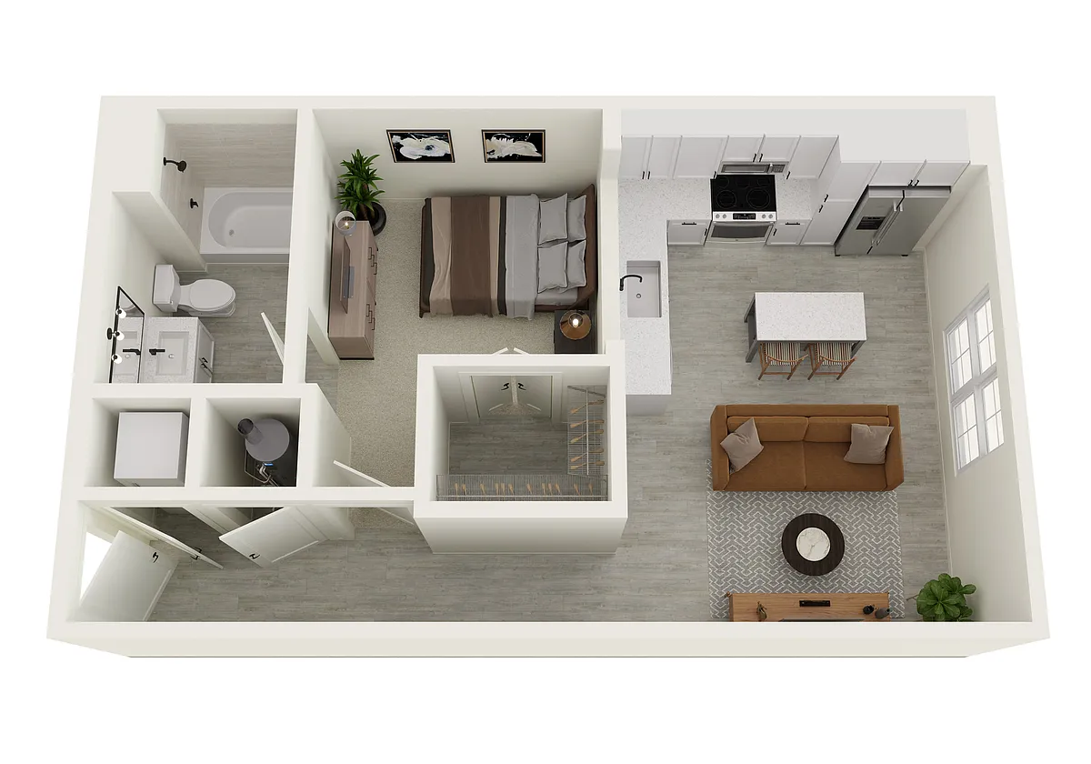Floor plan S0 Alt.1