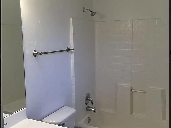 Bedroom in the master bathroom.