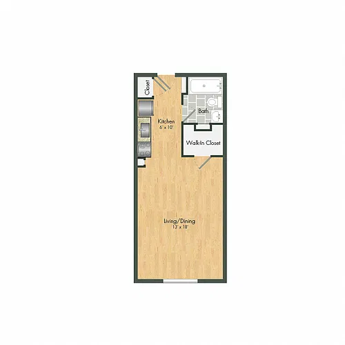 Floor plan E1