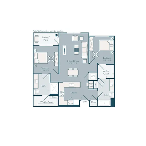 Floor plan B2