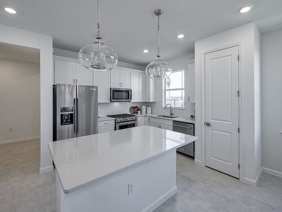 Kitchen with center island