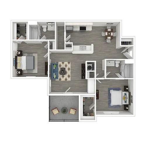 Floor plan B3