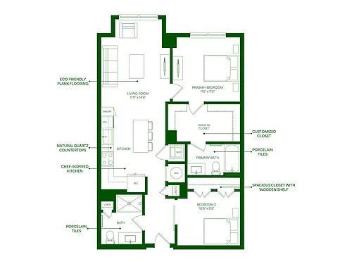 Floor plan B2