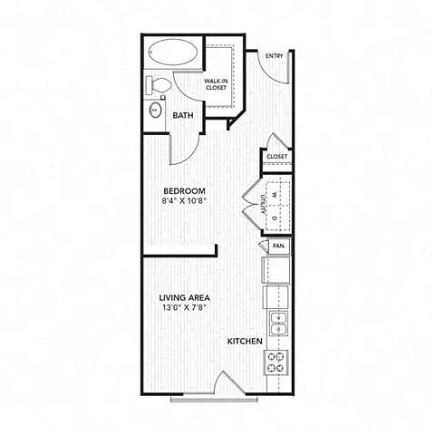 Floor plan Studio