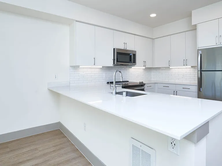 Kitchen with Stainless Steel Appliances