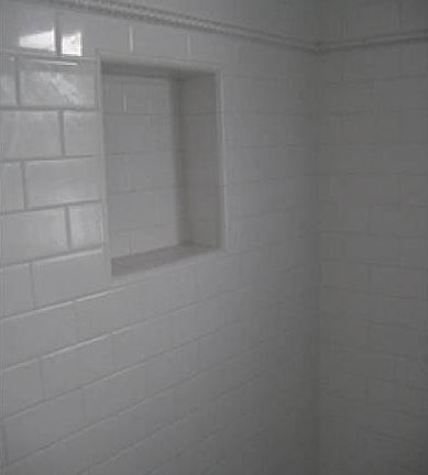 Shower Subway Tile Detail