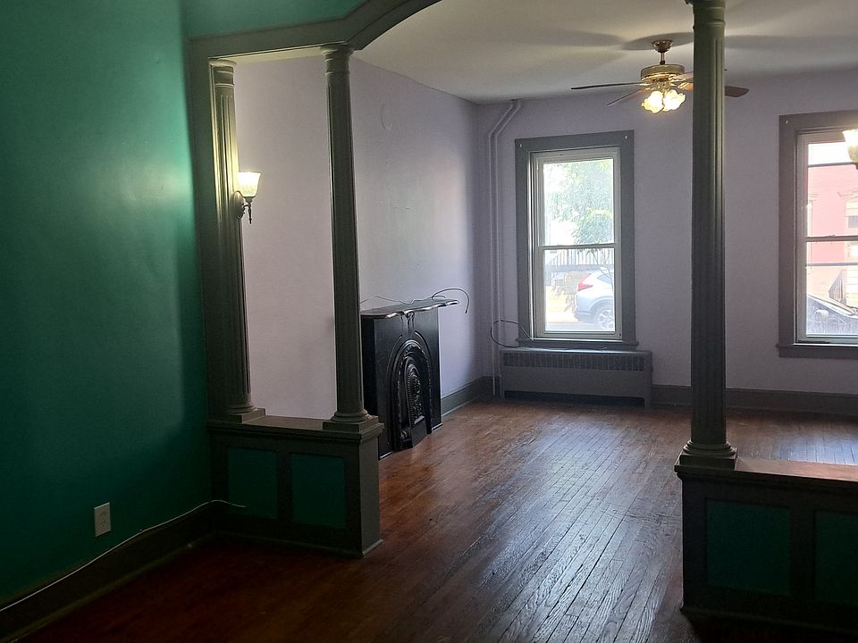 kitchen view of the living space