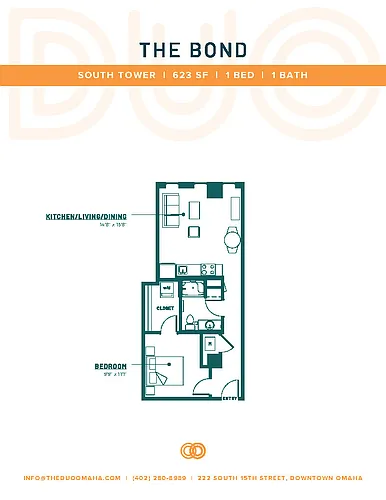 Floor plan The Bond