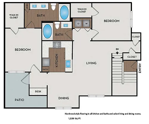 Floor plan Waverly