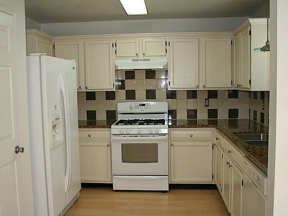 Kitchen with granite counter tops