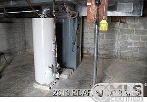Newer Furnace in Basement