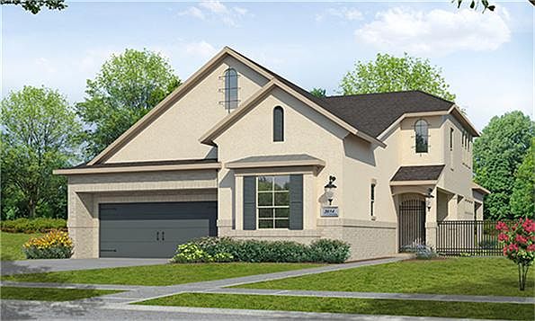 Enchanting Courtyard Property in the Gated Section of Lakes of Bella Terra.