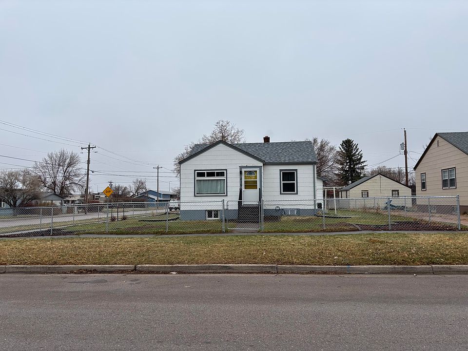 front of property