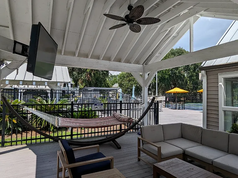 Outdoor Lounge Area