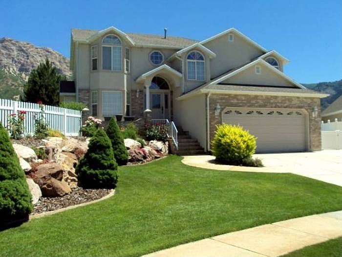 Beautifully landscaped