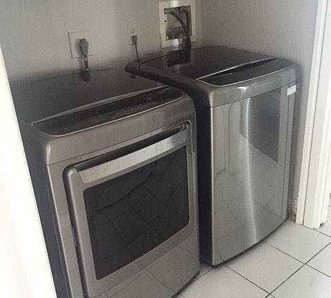 Full size washer and dryer