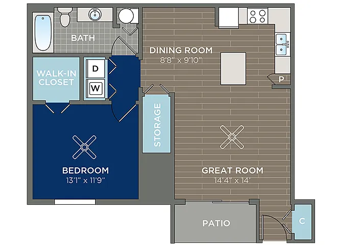 Floor plan Bells