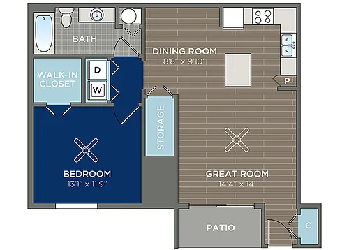 Floor plan Bells