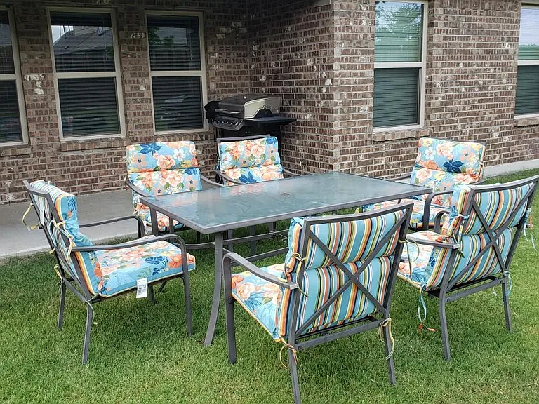 Patio Set Included