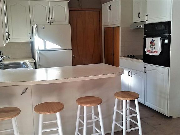 Kitchen view - new dishwasher