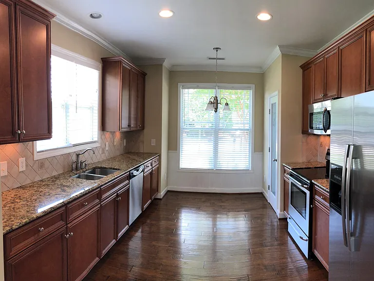 Granite counters, 42" large cabinets, all Stainless Steel ap