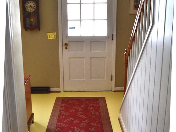 Entry hall/front door