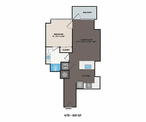 Floor plan 11F2