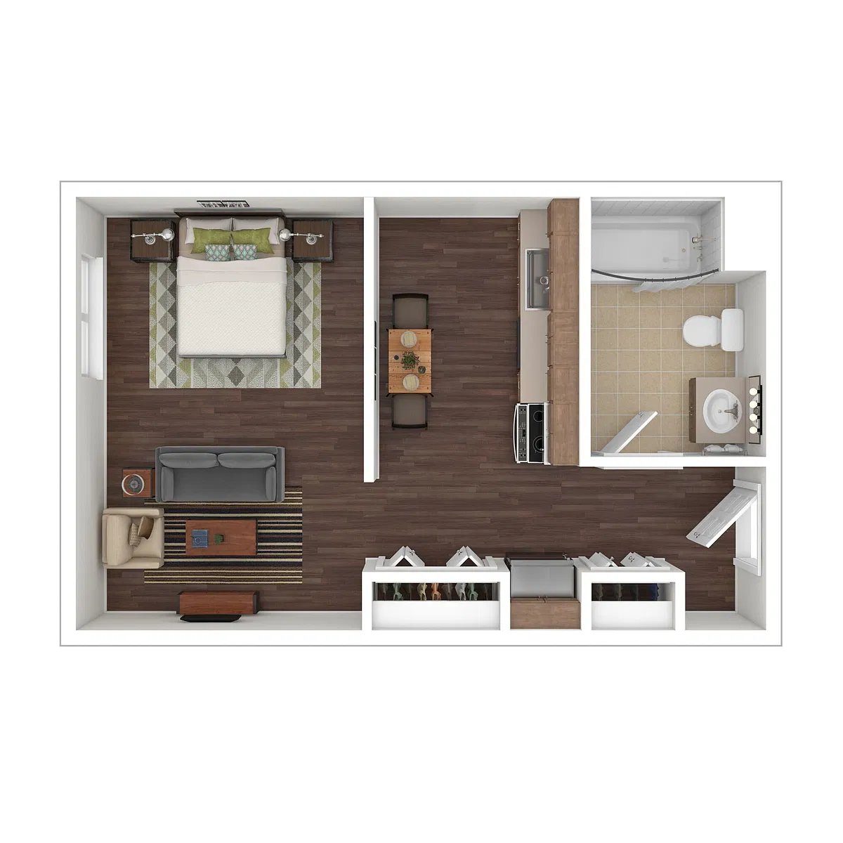 Floor plan Studio