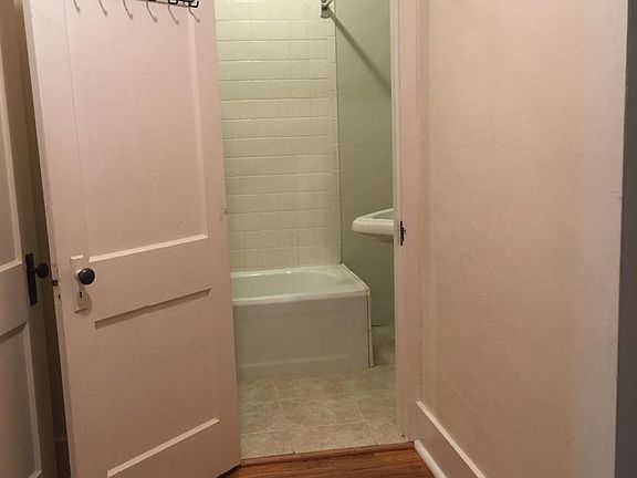 Hallway to bathroom.