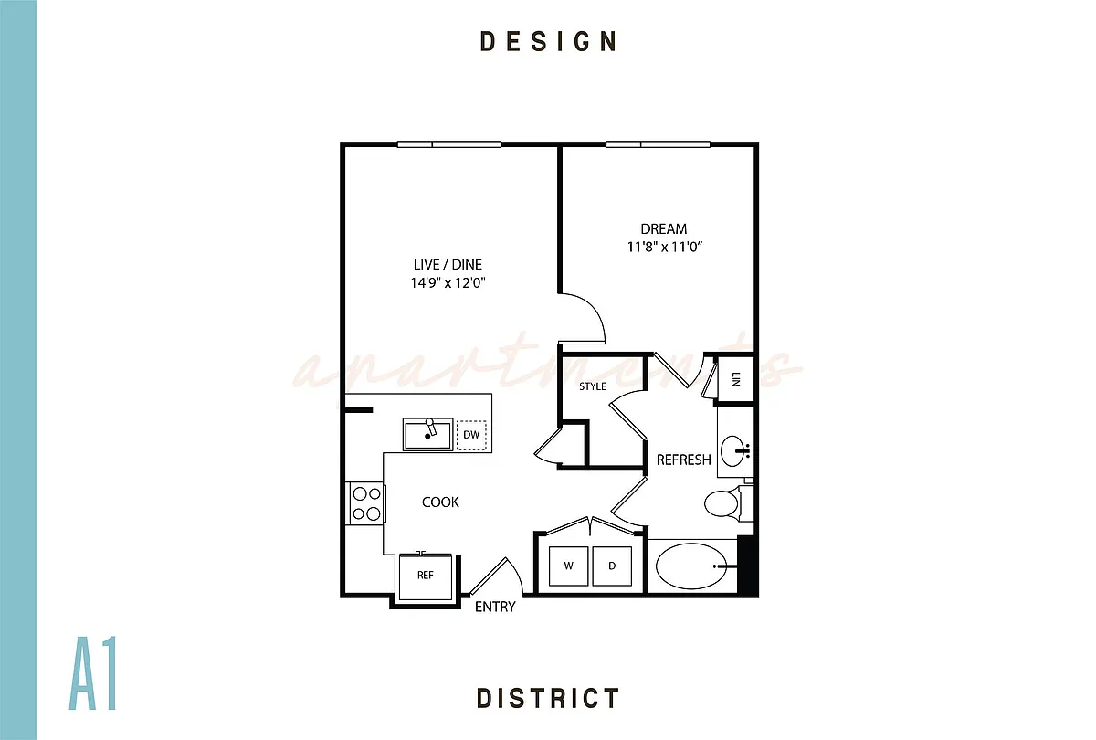 Floor plan A1
