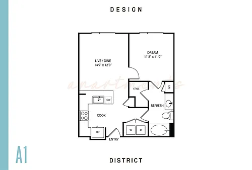 Floor plan A1