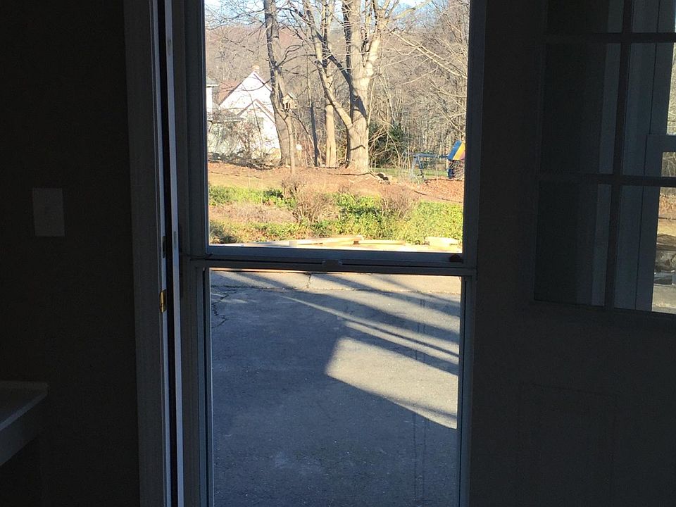 Mudroom entry from rear driveway