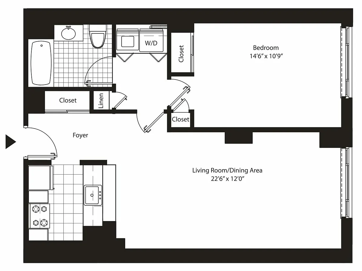 Floor plan Melrose