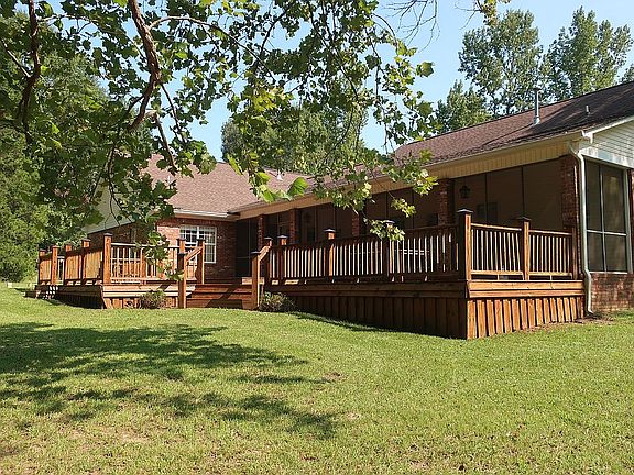 Back deck and screened porch
