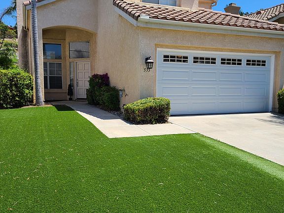 Well maintained front area