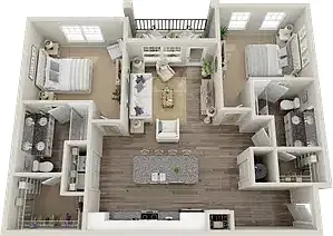 Floor plan B1