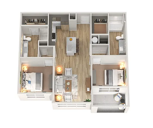 Floor plan B2