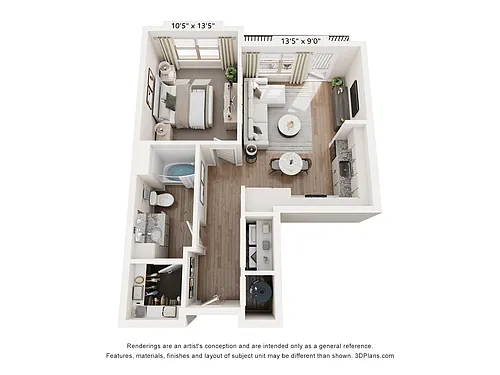 Floor plan A1 - Indigo