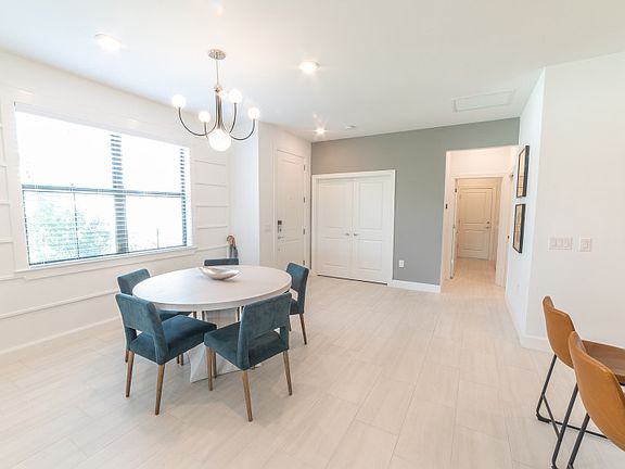 Convenient Cafe Area off Kitchen