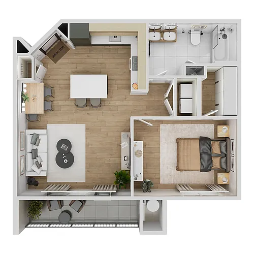 Floor plan The Mesa