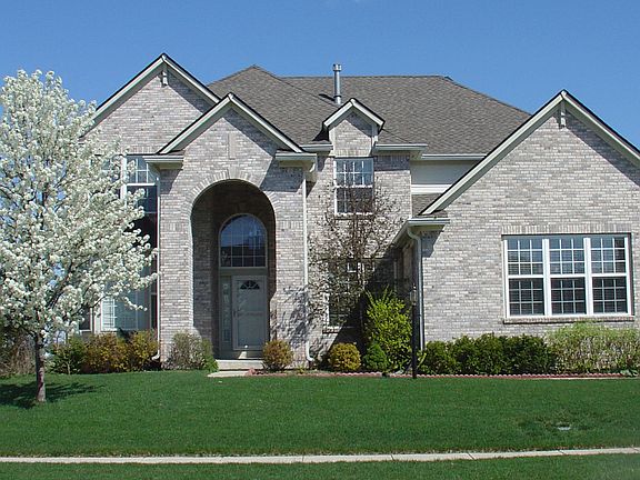 Front view of the home