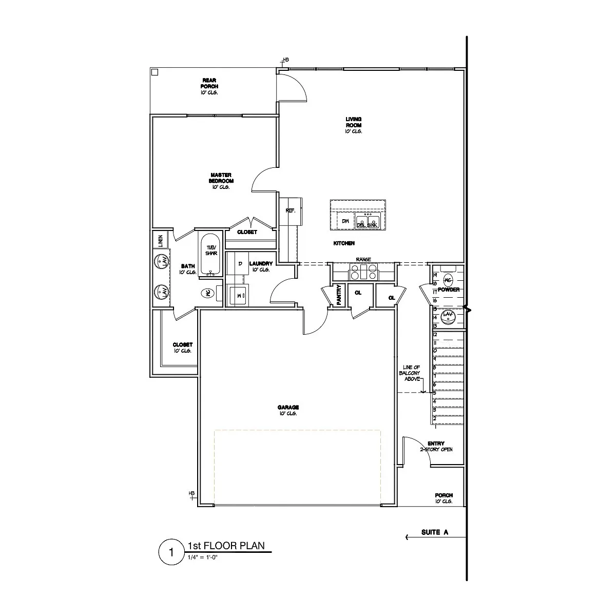 Floor plan 3 Bedrooms