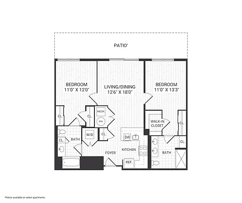 Floor plan Beacon - B1