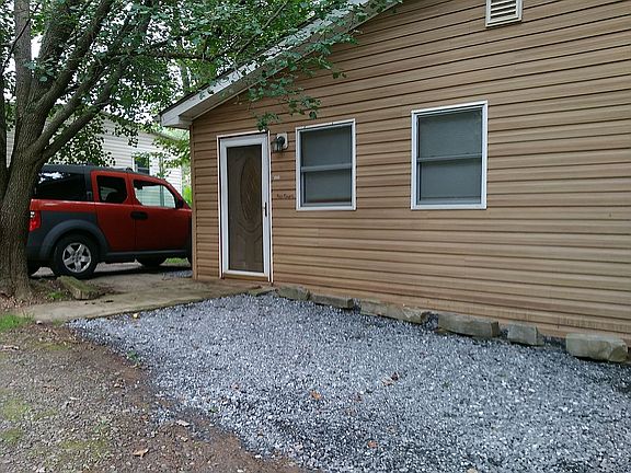Parking-side of house